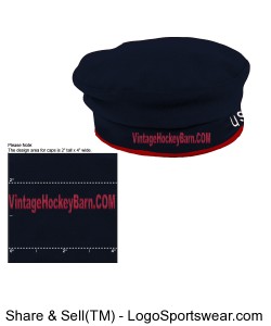 Beret Flag Cap Design Zoom